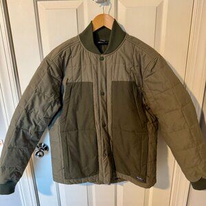 Eddie Bauer Men's Insulated Bomber Jacket - Green - Medium